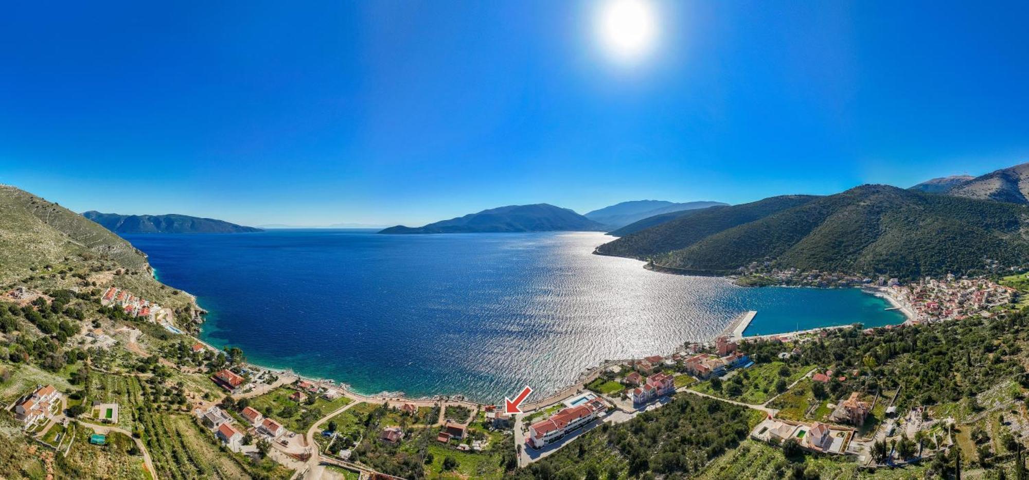 Sea Rock Apartment Agia Efimia Bagian luar foto