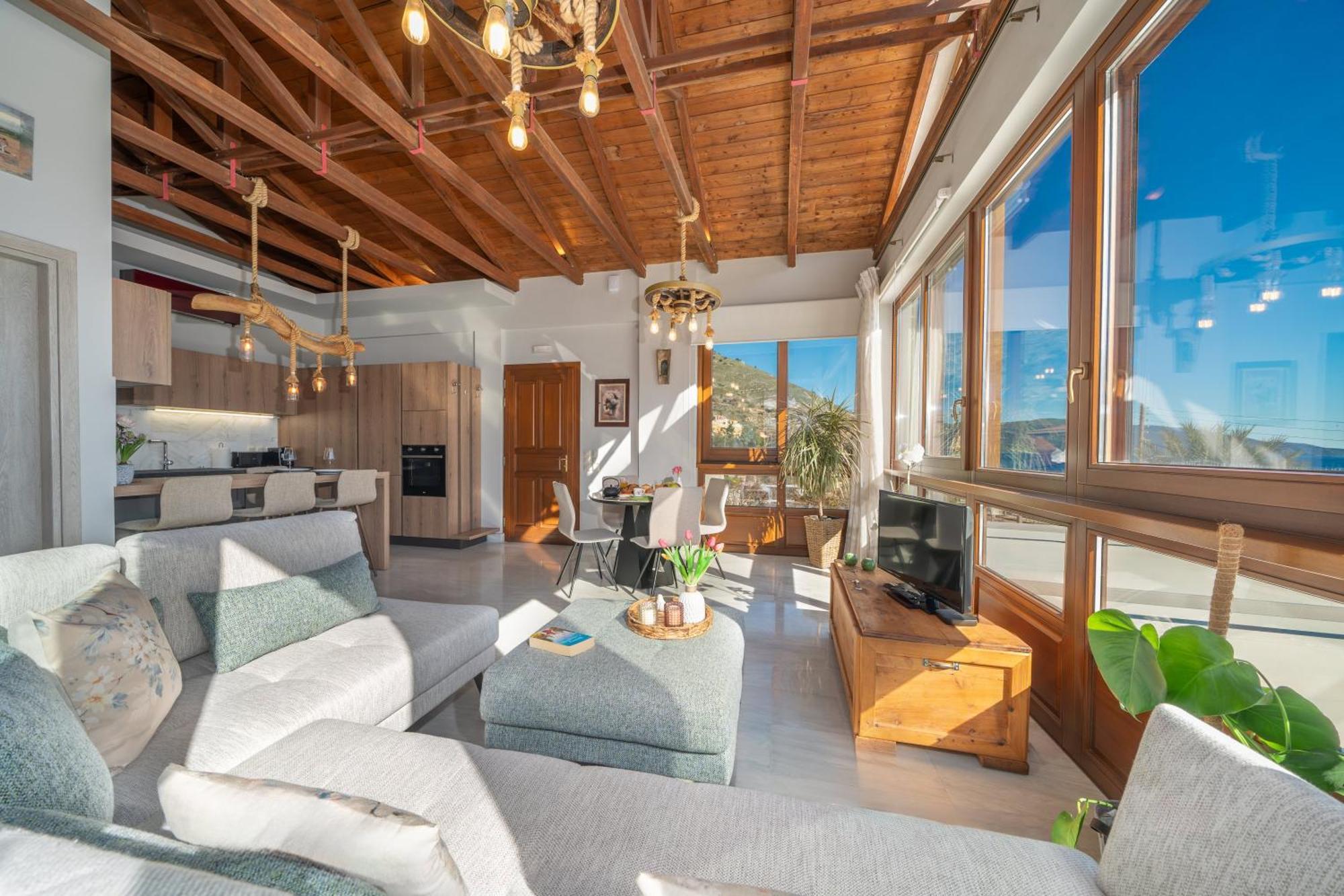 Sea Rock Apartment Agia Efimia Bagian luar foto