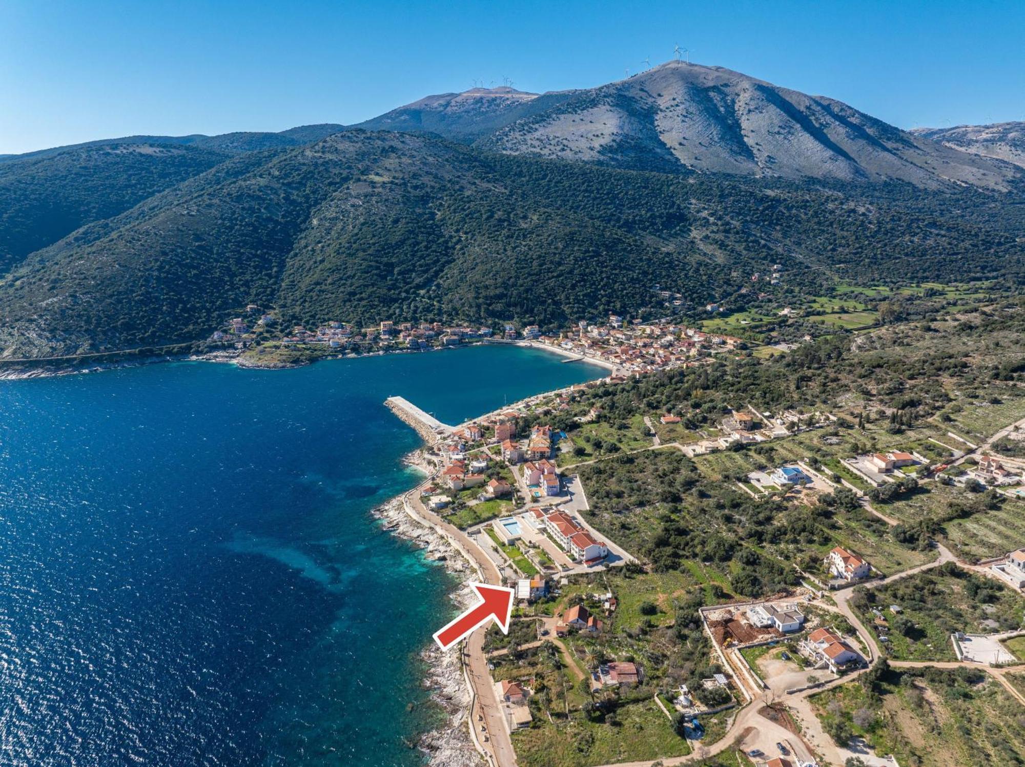 Sea Rock Apartment Agia Efimia Bagian luar foto